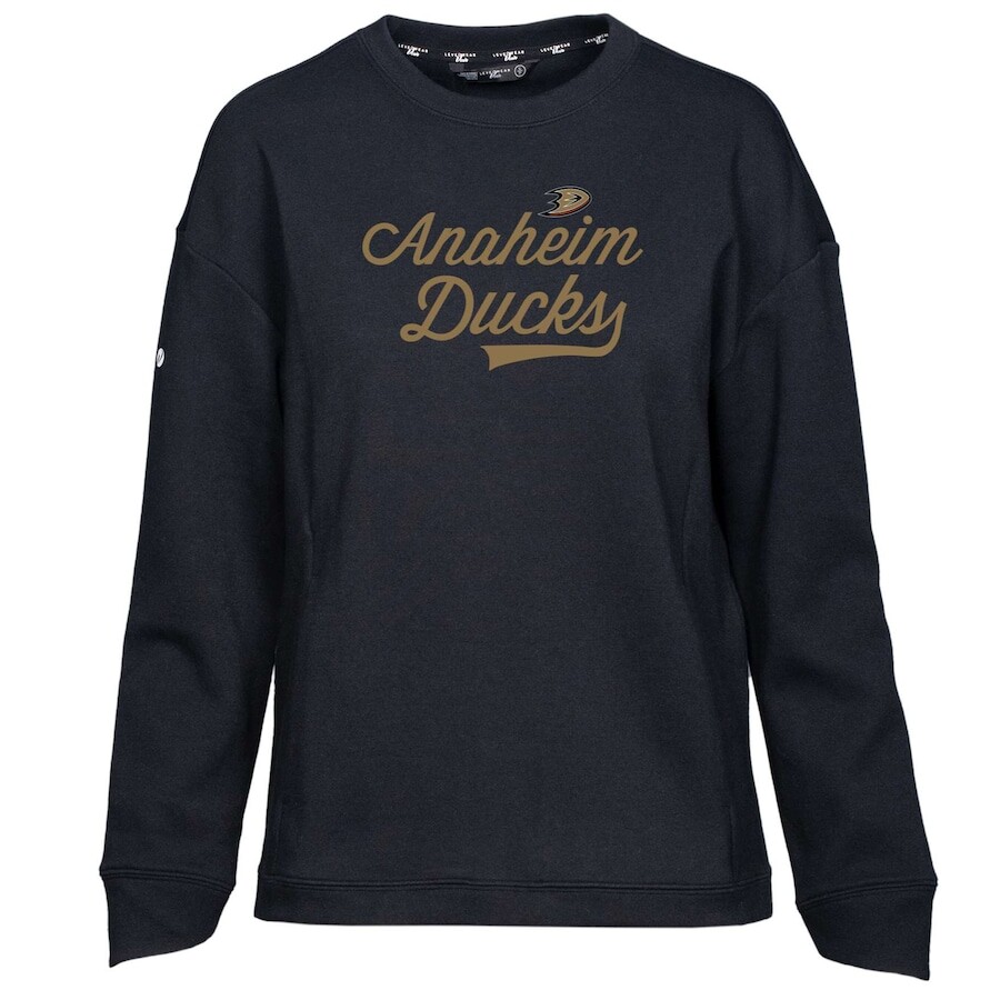 

Толстовка Levelwear Anaheim Ducks, черный