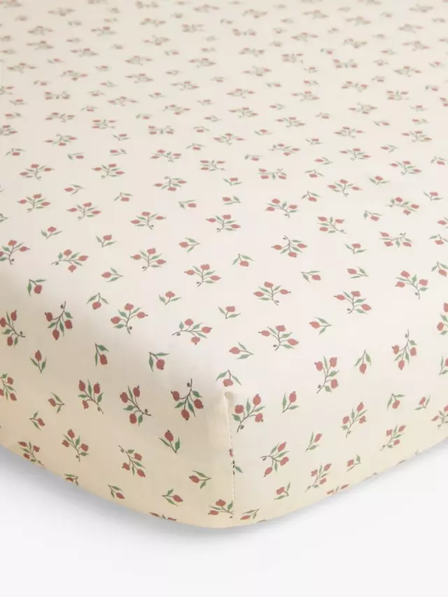 

Простыня на резинке Morris & Co. Mid Floral
