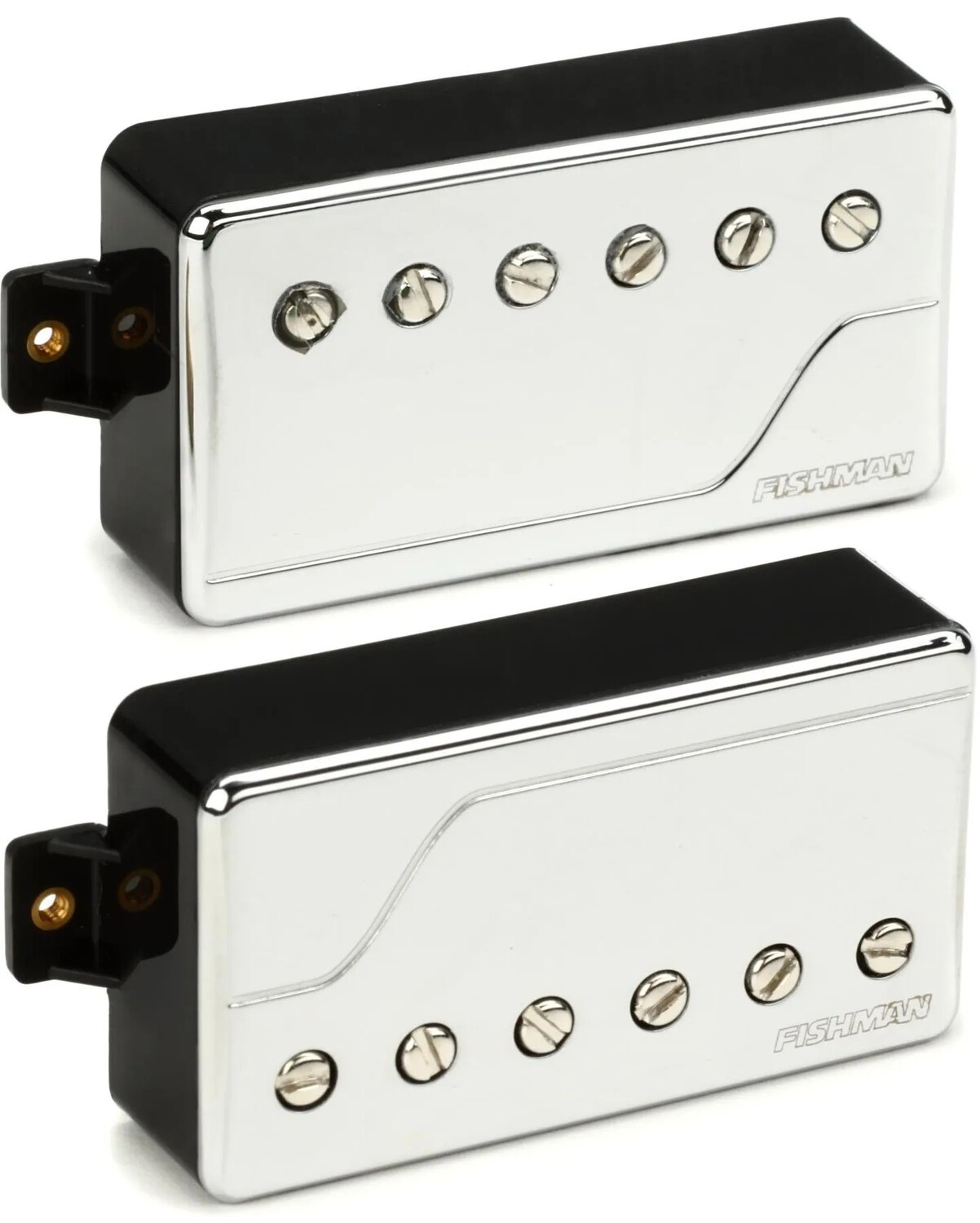 

Набор звукоснимателей Fishman Fluence Classic Humbucker из двух частей — никелевая крышка