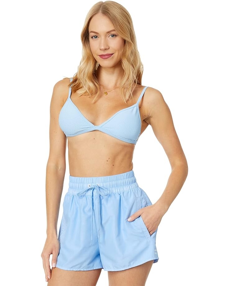 

Топ бикини Billabong Tanlines Ceci Tri, цвет Summer Sky