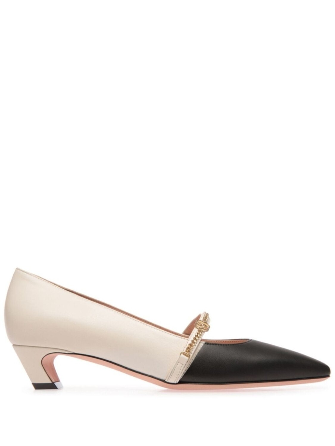 

Bally двухцветные туфли, нейтральный цвет