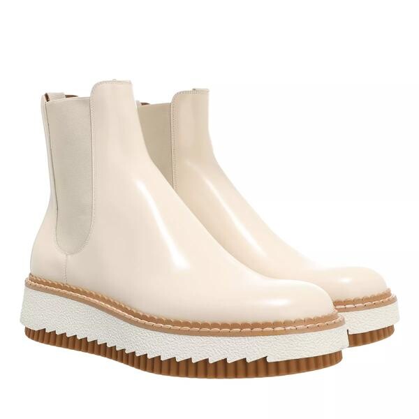 

Сапоги kurtys flat chelsea boots Chloé, бежевый