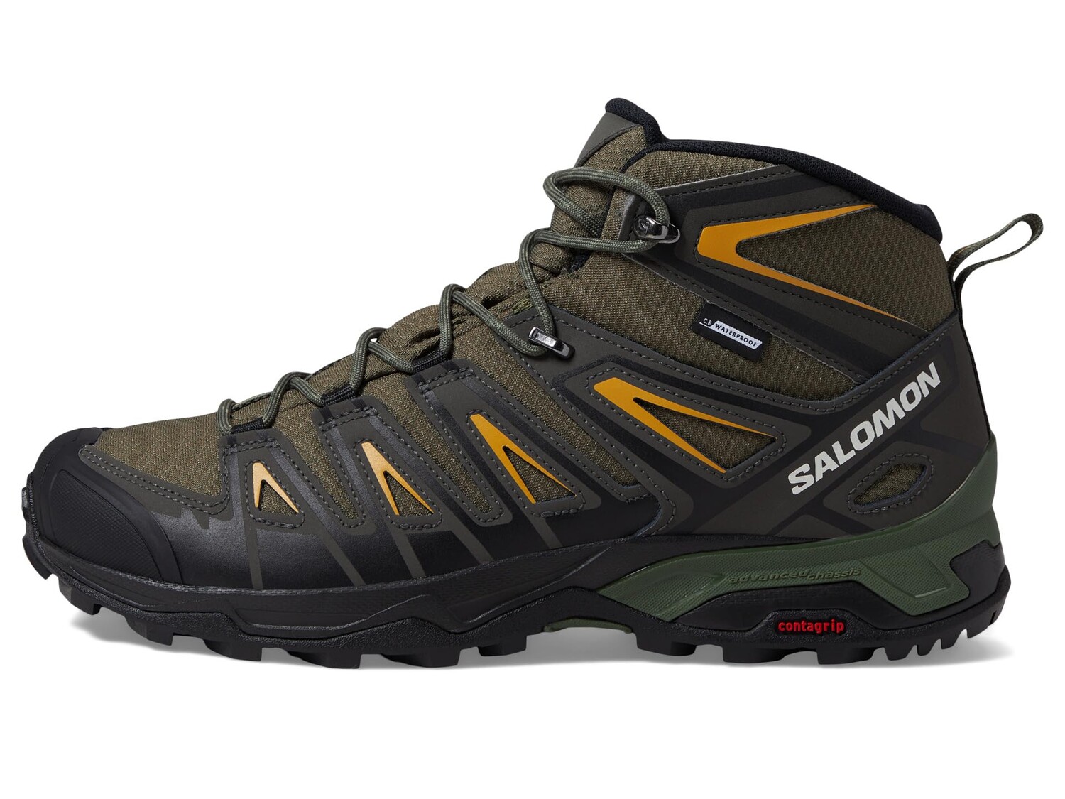 

Треккинговые ботинки Salomon X Ultra Pioneer Mid Climasalomon Waterproof, оливковый