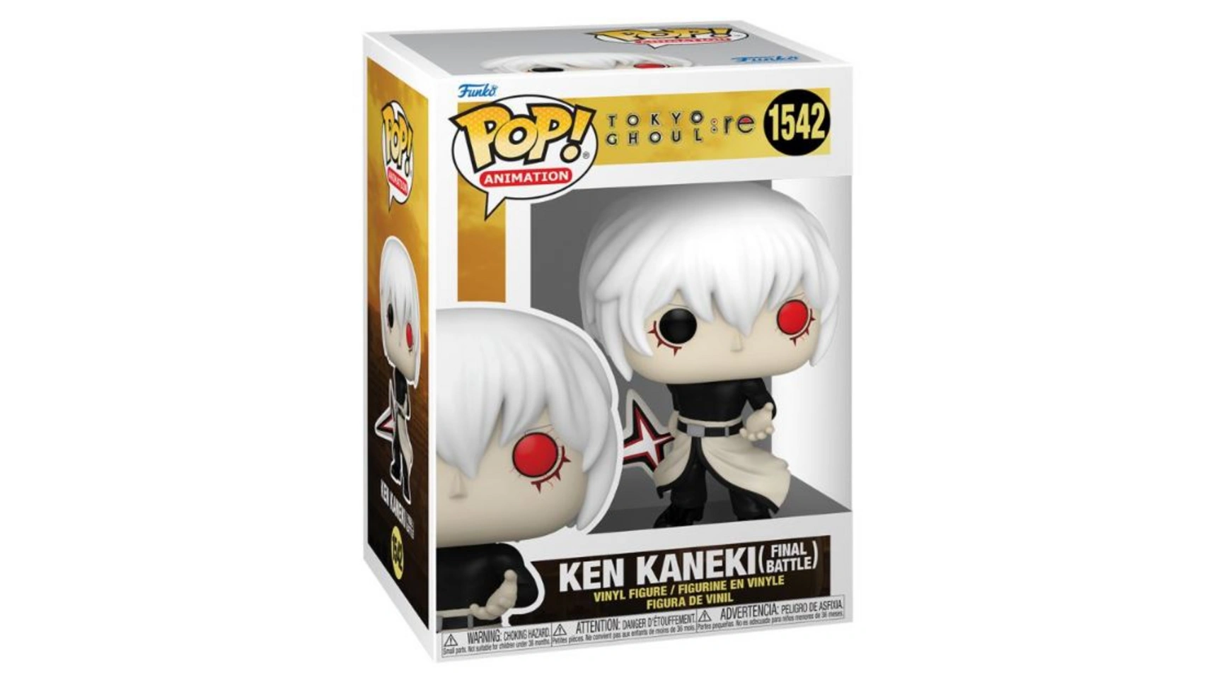 Funko - Pop! Tokyo Ghoul: re Кен Канеки (Final Battle) Винил фигурка tokyo ghoul re funko pop saiko yonebayashi