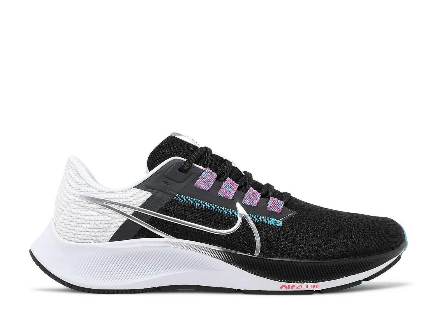 

Кроссовки Nike Air Zoom Pegasus 38 'Black Metallic Silver', черный