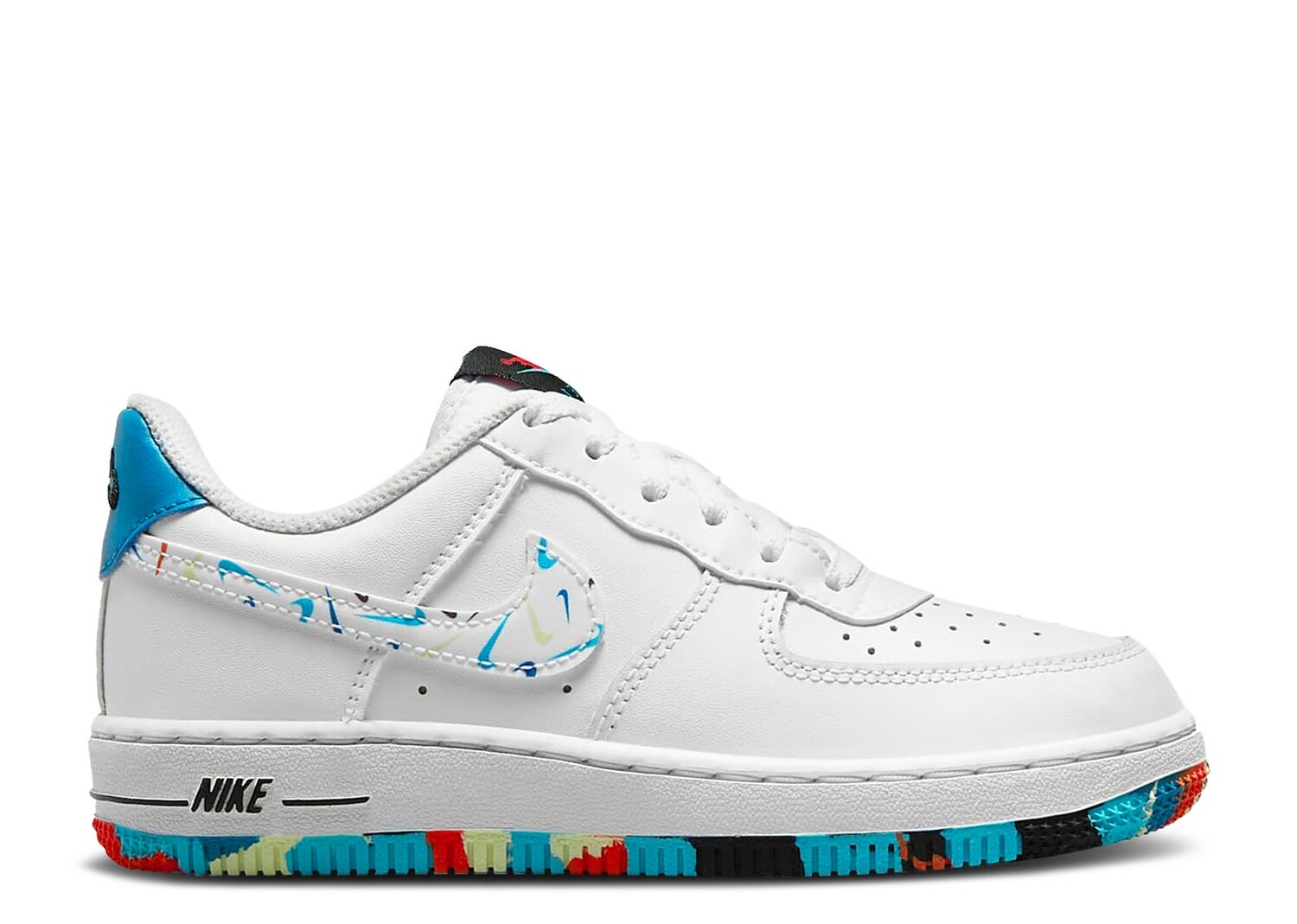 

Кроссовки Nike Air Force 1 Lv8 Ps 'Swoosh Pack', белый