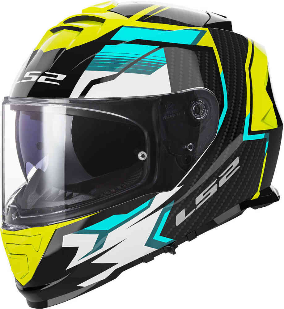 

Трекерный шлем FF800 Storm II LS2, черный/неоново-желтый