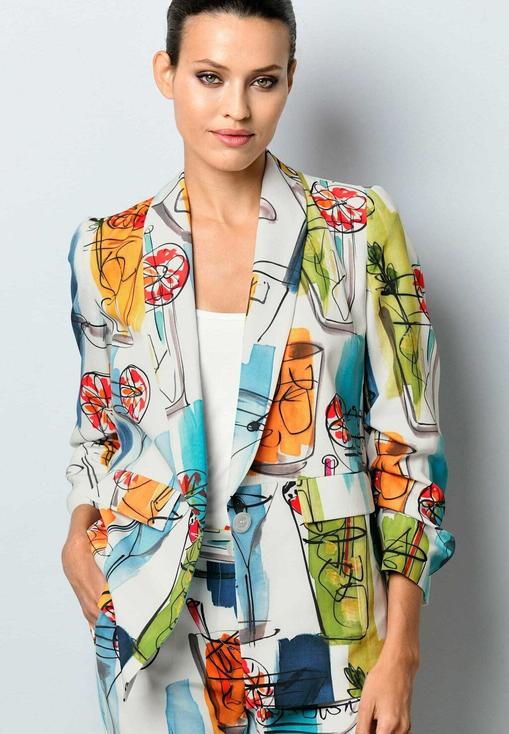 

Блейзер Alba Moda, мультиколор