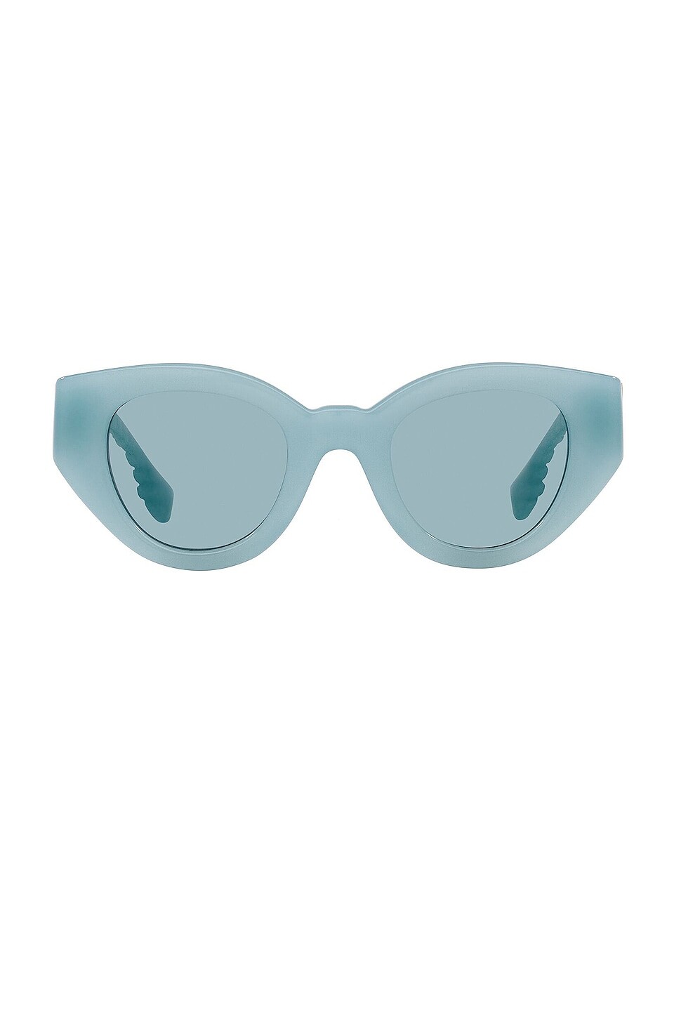 

Солнцезащитные очки Burberry Classic Reloaded, цвет Milky Topaz Blue