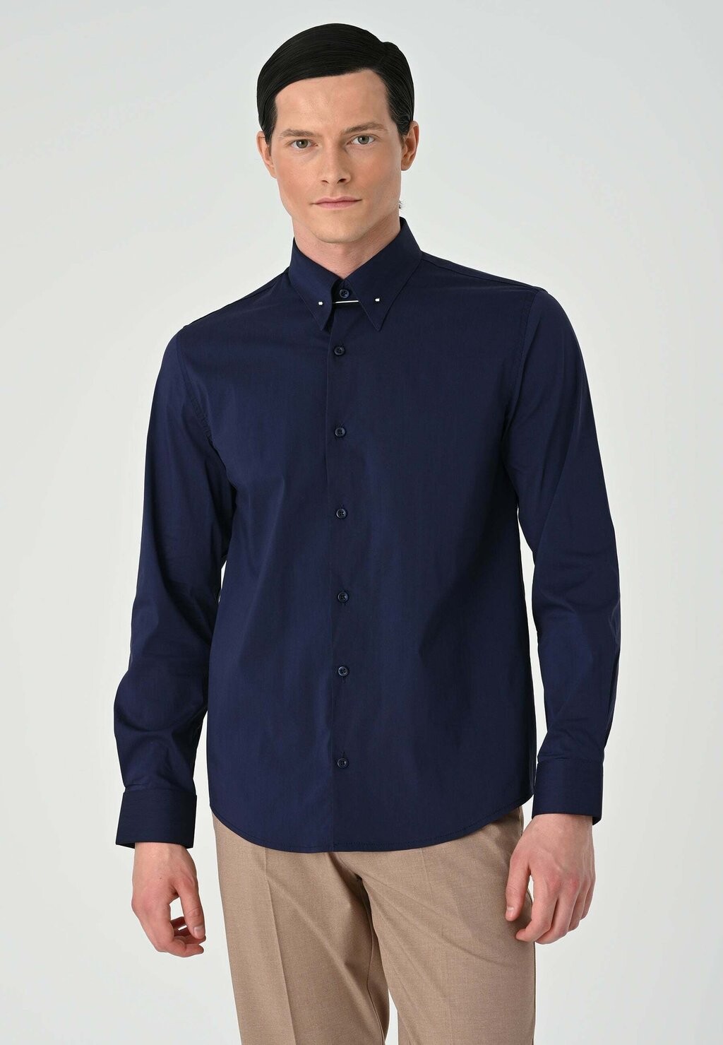 

Рубашка Slim Fit Classic Antioch, цвет navy blue