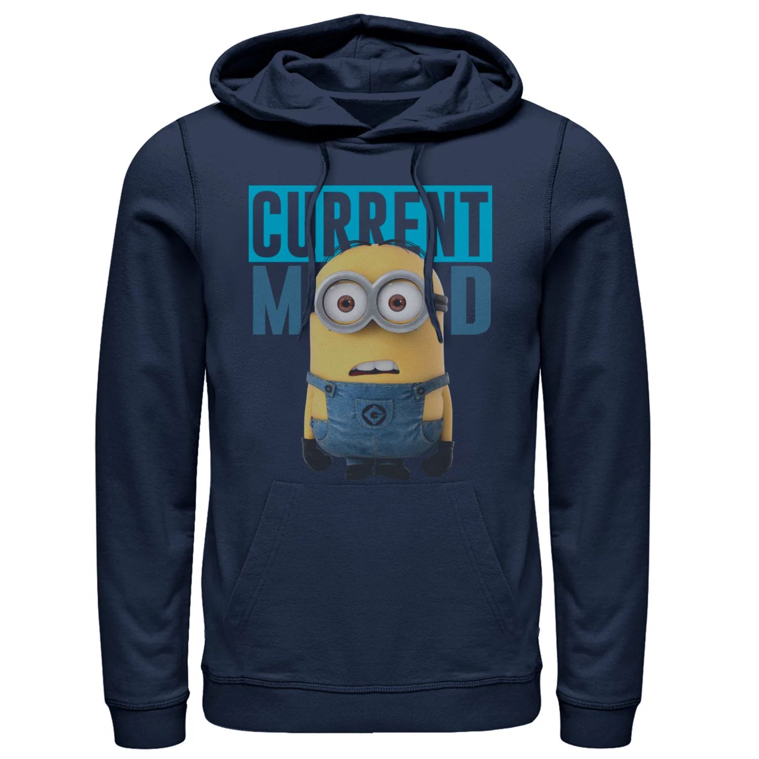 Мужской пуловер с капюшоном Minions Current Mood Licensed Character