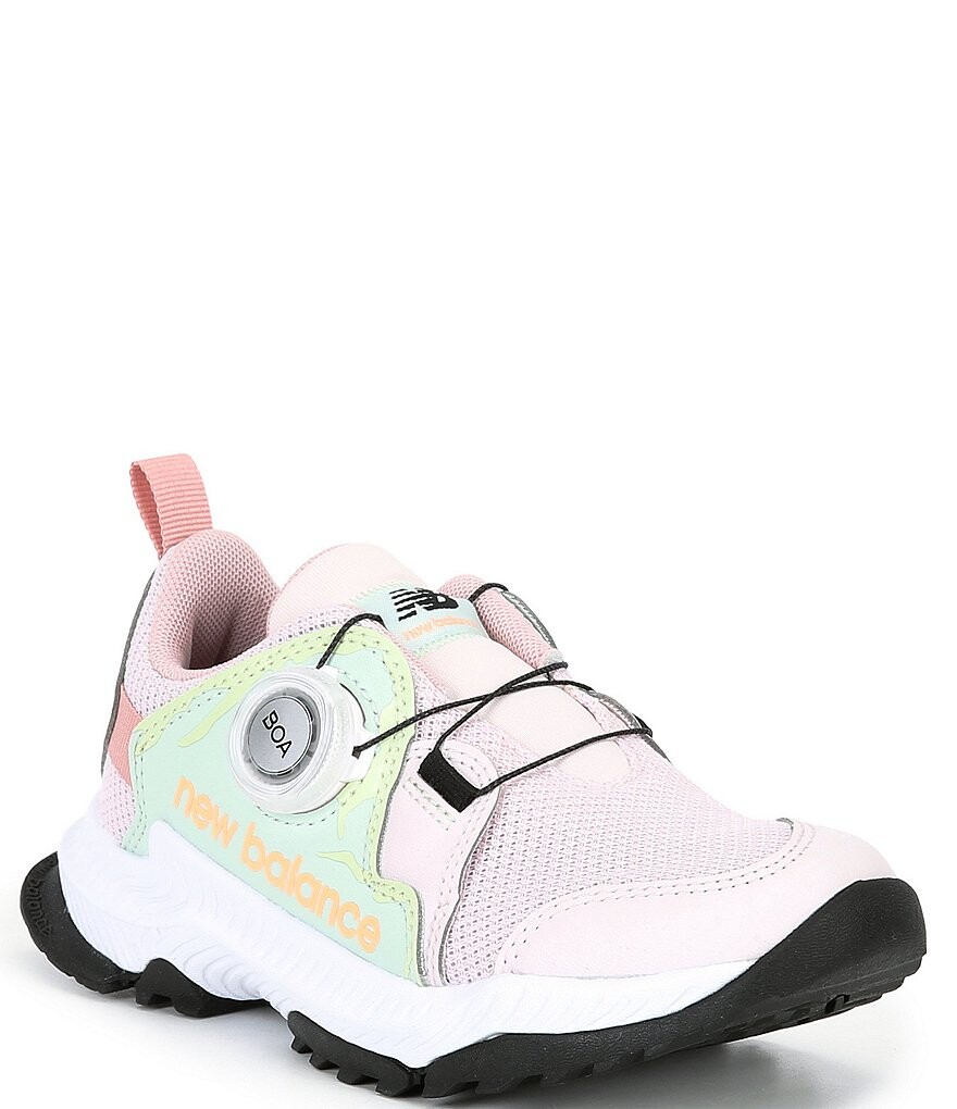 

Кроссовки для бега по пересеченной местности New Balance DynaSoft Trail Magic BOA для девочек (для малышей), розовый