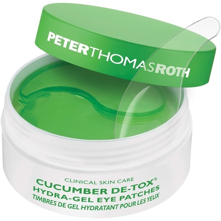 Peter Thomas Roth Cucumber Detox Hydra-Gel Eye 30 пар 60 пластырей Беруши 4 см Черный