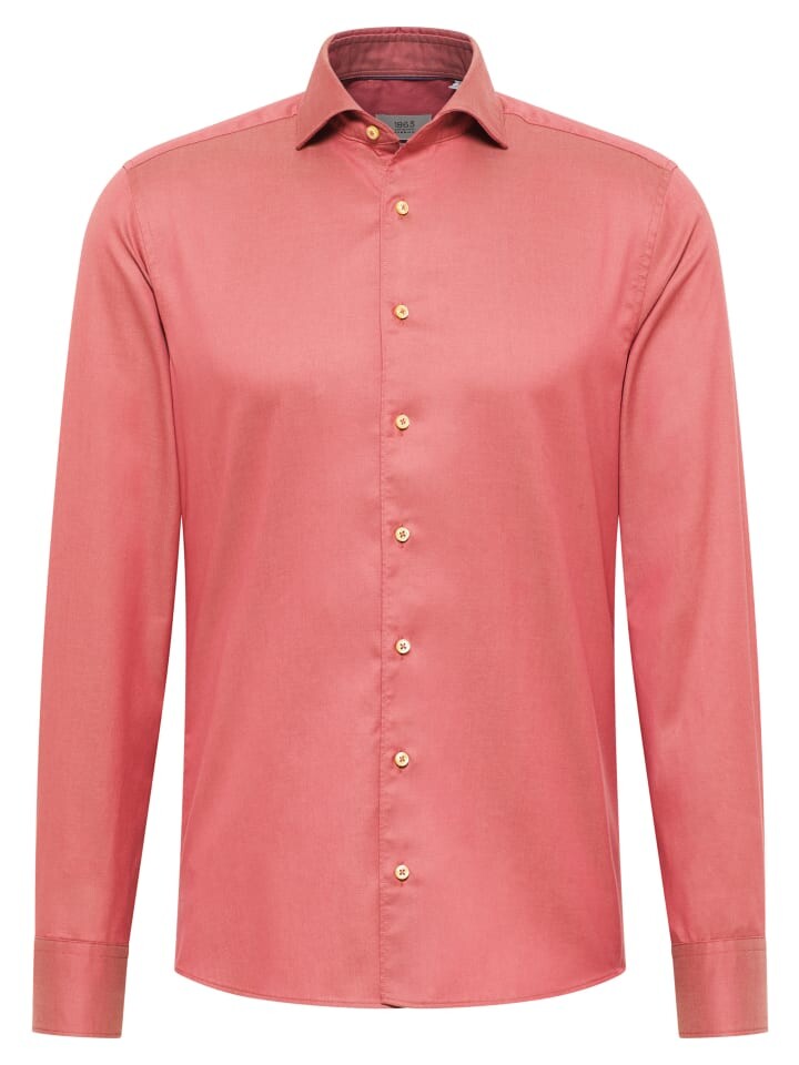

Рубашка Eterna SLIM FIT, цвет sunset red