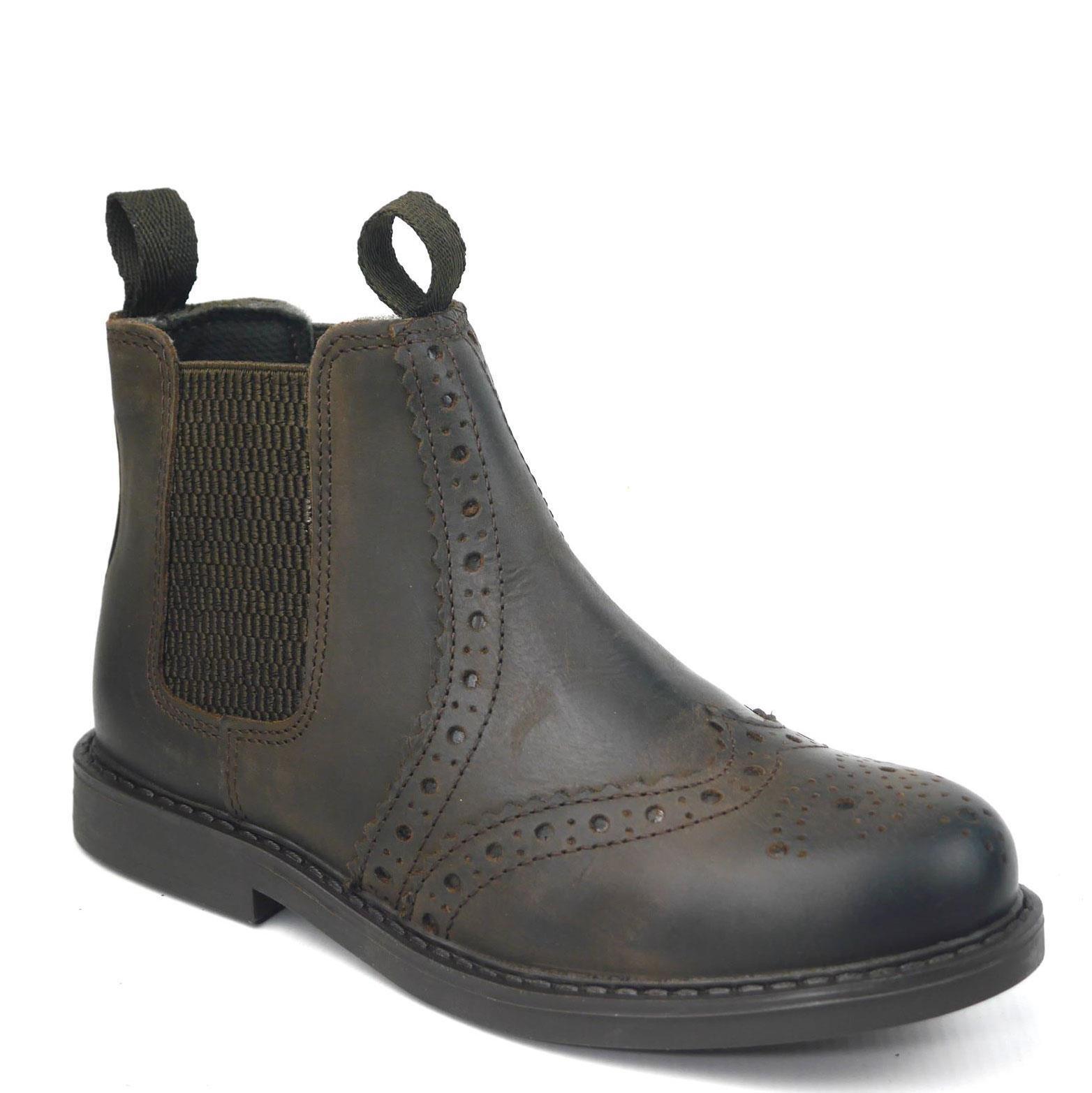 Кожаные ботинки челси с эффектом броги Cheltenham Frank James, коричневый кожаные туфли дерби броги parade frank james коричневый