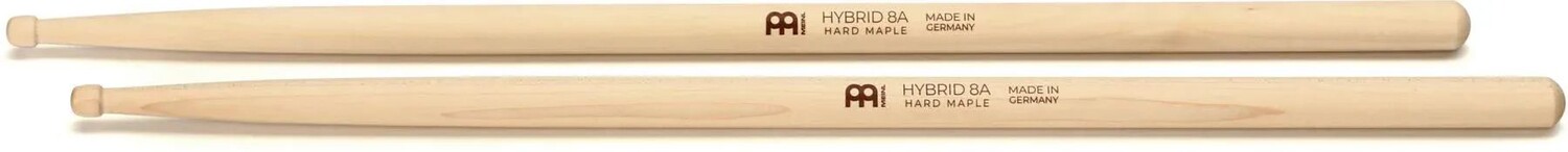 

Гибридные барабанные палочки Meinl Stick & Brush — 8A — твердый клен