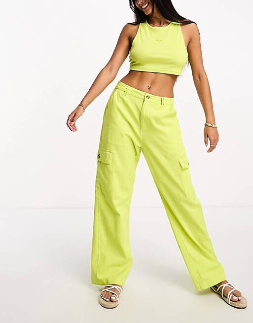 

Желтая майка Roxy Surf Kind Kate Beach