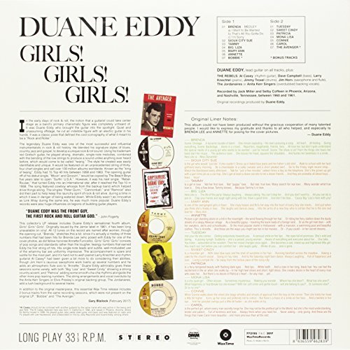 Виниловая пластинка Duane Eddy - Girls Girls Girls