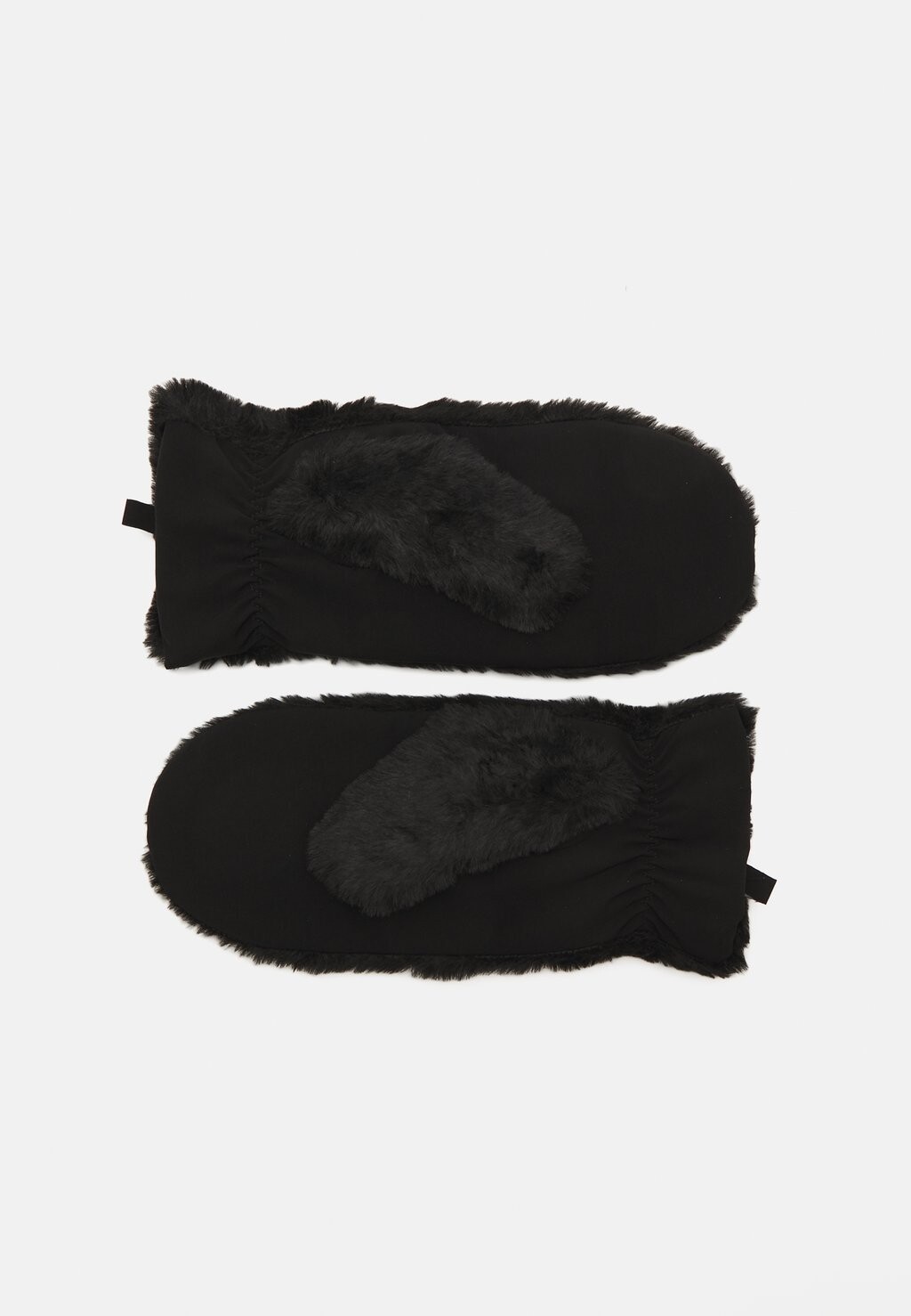 

Рукавицы LINEAR LOGO FUR GLOVES Tommy Jeans, черный