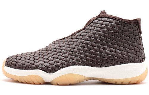 

Кроссовки Jordan Future Vintage Basketball, коричневый/белый