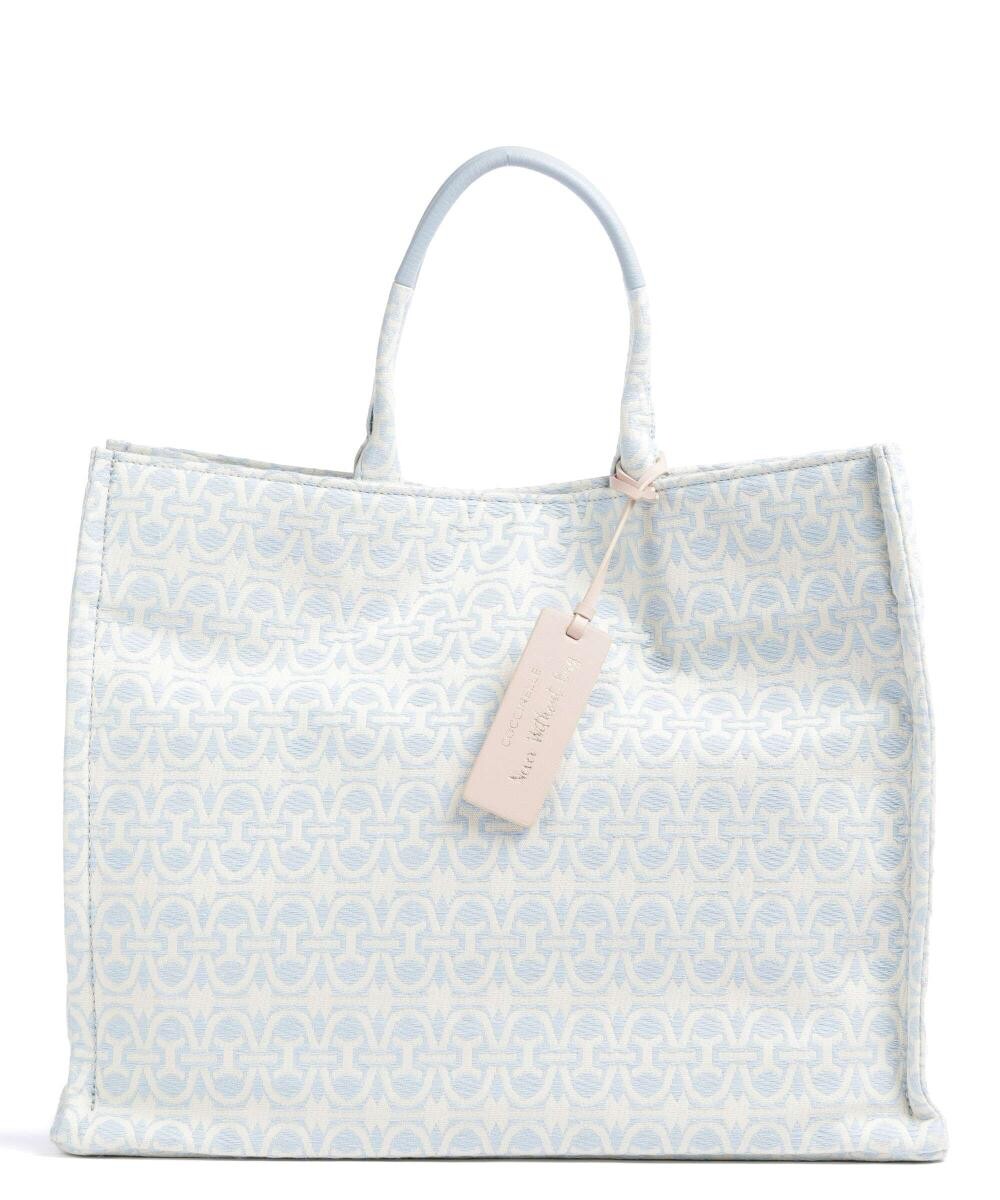 

Сумка-шопер Never Without Monogram, хлопок Coccinelle, синий