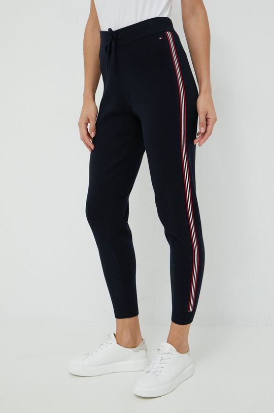 

Хлопковые спортивные штаны Tommy Hilfiger, темно-синий