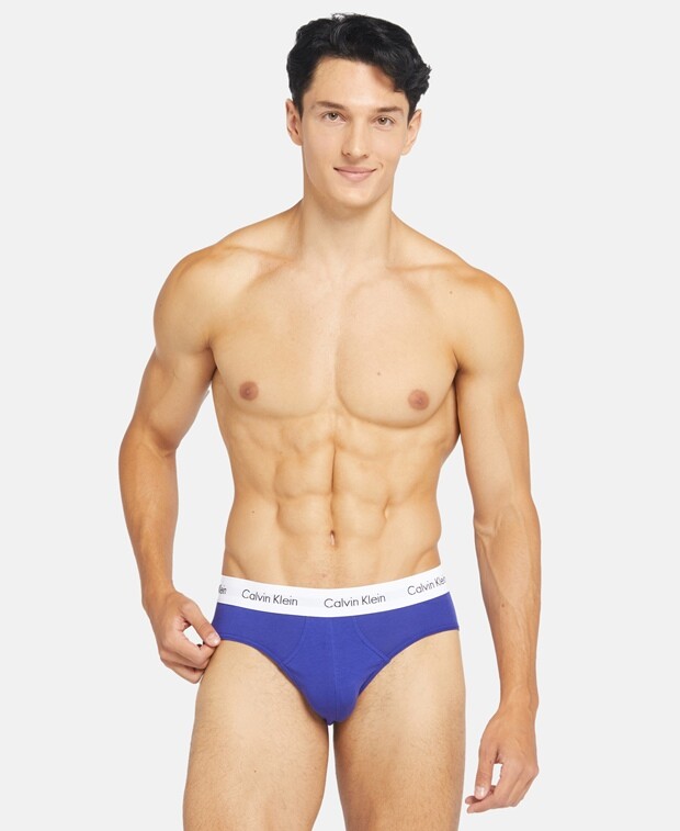 

Трусы, упаковка 3 шт. Calvin Klein, цвет Slate Blue