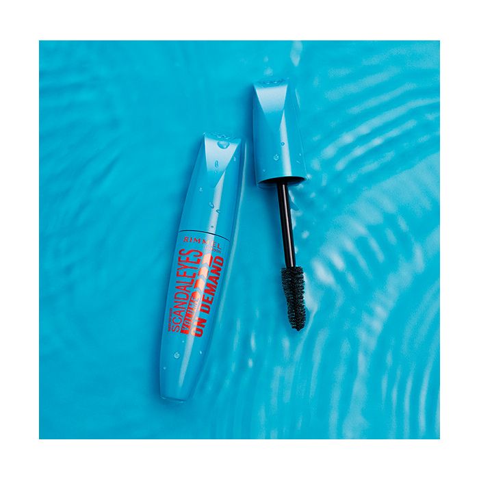 Тушь для ресниц Máscara de Pestañas Scandaleyes Volume On Demand Waterproof Rimmel, Negro rimmel london scandaleyes volume on demand buildable тушь для ресниц черная 12 мл