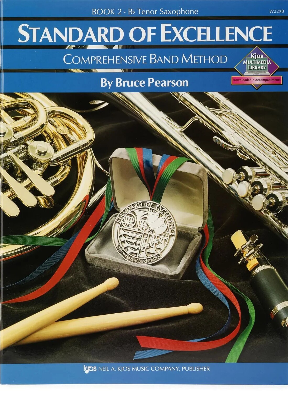 

Книга 2 комплексного метода оркестра Kjos Standard of Excellence - тенор-саксофон