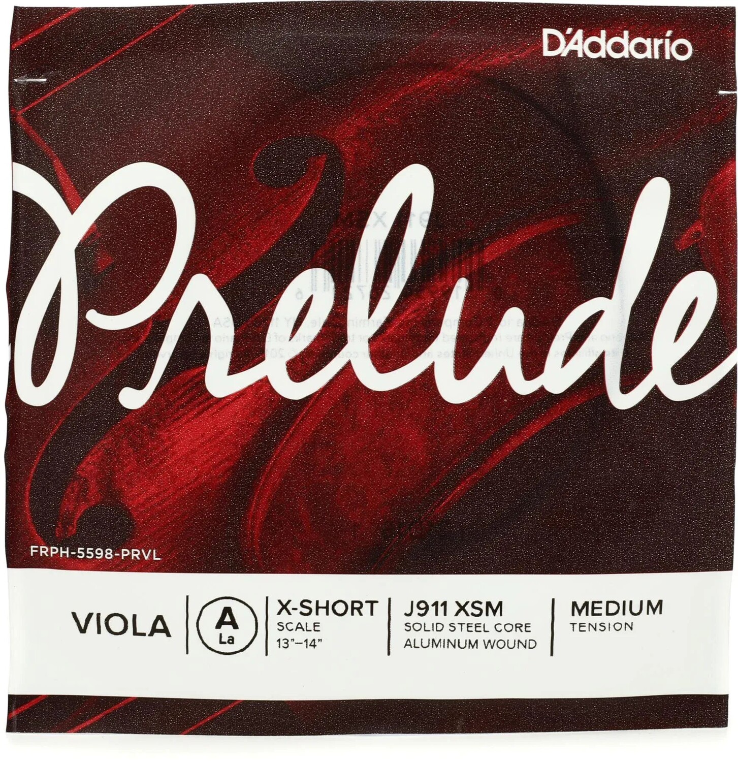 

D'Addario J911 Prelude Viola A Струна - очень короткий размер