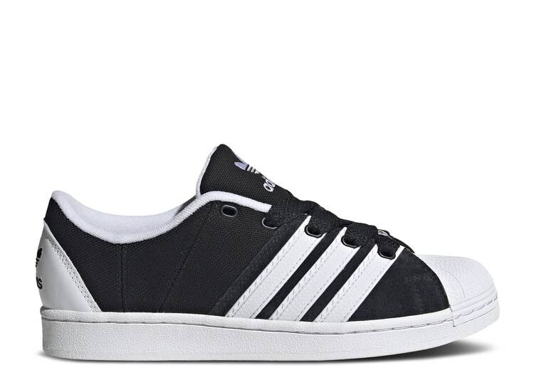 

Кроссовки Adidas SUPERSTAR SUPERMODIFIED 'BLACK WHITE', черный