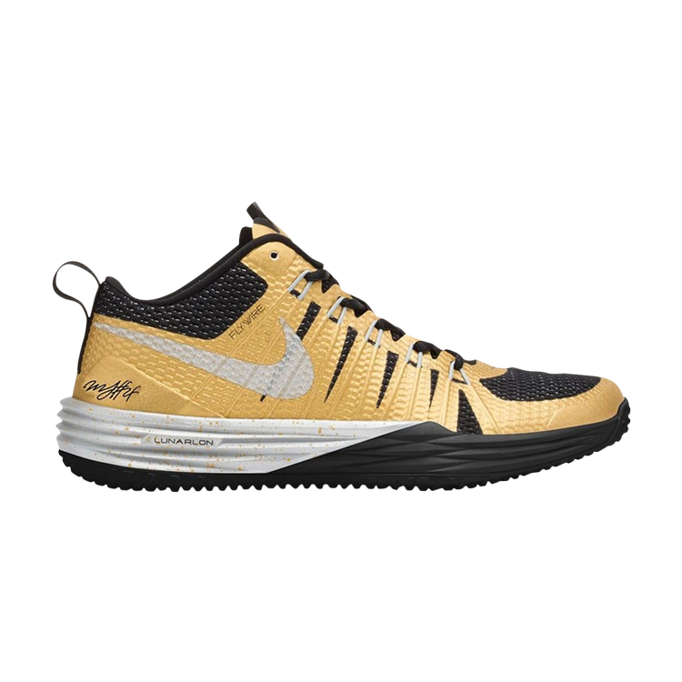 Кроссовки Nike Marshawn Lynch x Lunar TR1 'Beast Mode', золотой