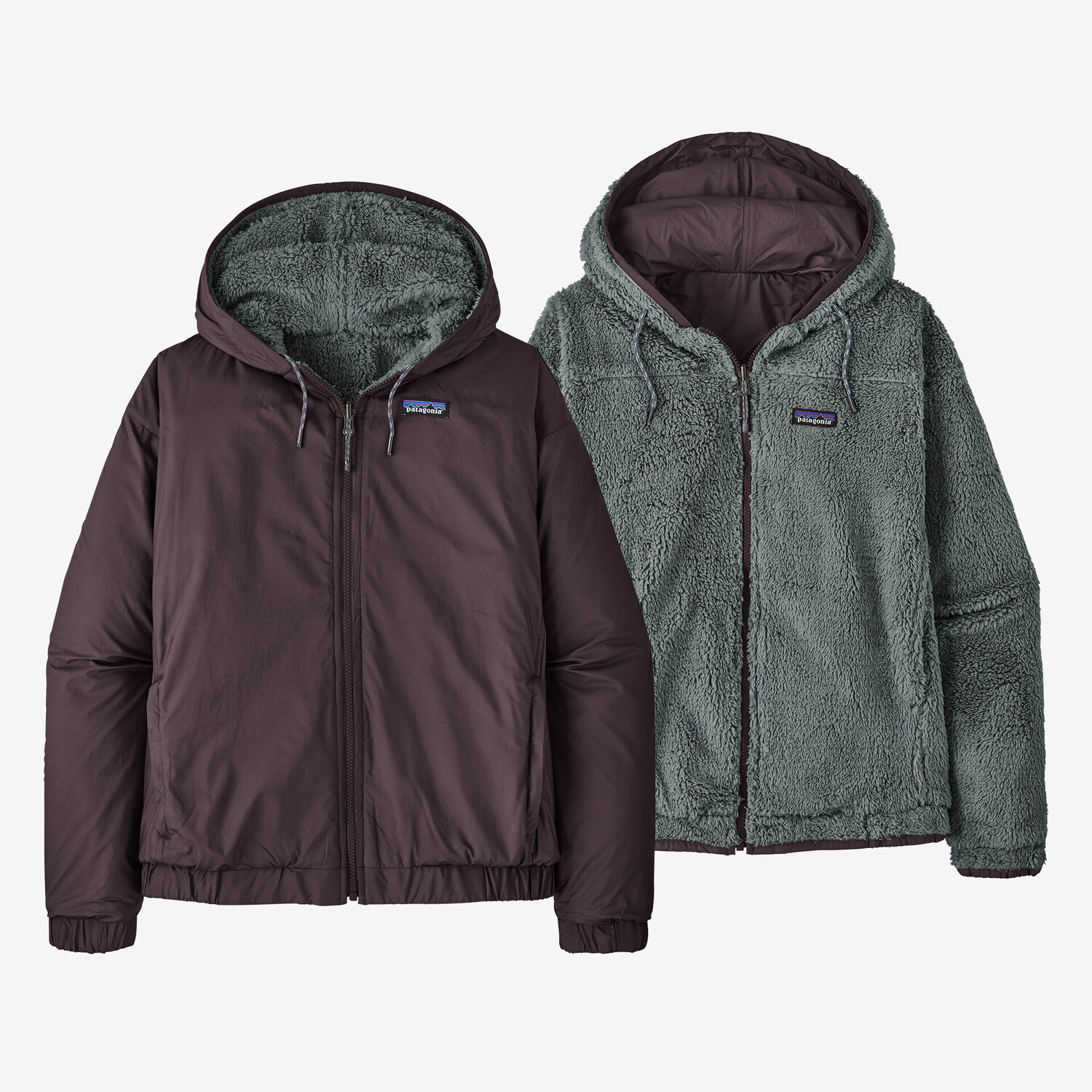 

Женская двусторонняя куртка Los Gatos Cambria Patagonia, цвет Obsidian Plum