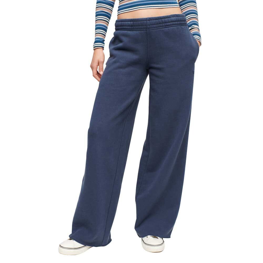 

Джоггеры Superdry Vintage Wash Straight, синий