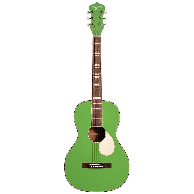 цена Акустическая гитара Recording King RPS-7-GN Dirty 30s Series 7 Single 0 Acoustic Guitar, Revolution Green