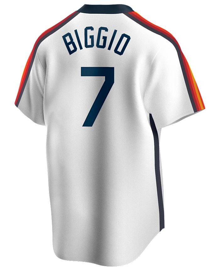 

Мужская копия джерси Craig Biggio Houston Astros Coop Player Nike, белый