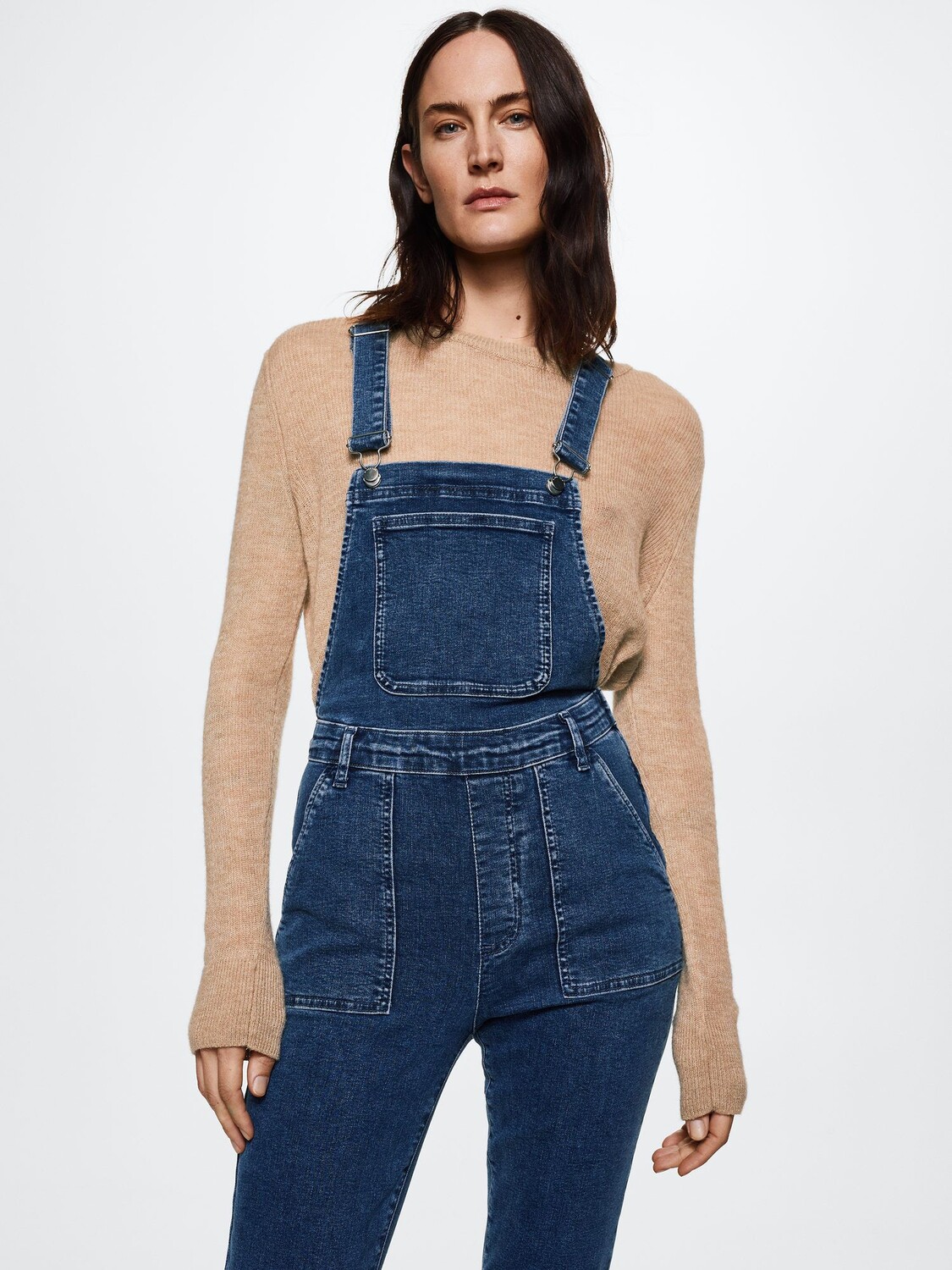 

Джинсовый комбинезон Mango Iggy, синий