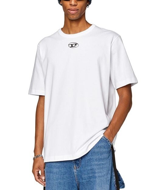 

Футболка T-Just-Od из хлопкового джерси с графическим логотипом Diesel, цвет White
