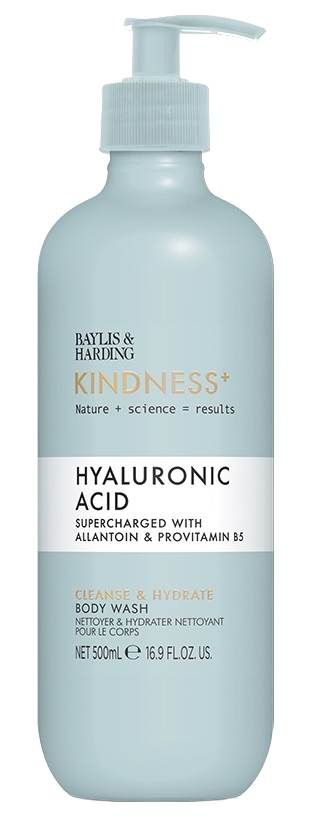 Гель для тела Baylis & Harding Kindness+ Hyaluronic Acid Moisture Hydrate, 500 мл гибкая змейка shottime cleaningcord кал 20
