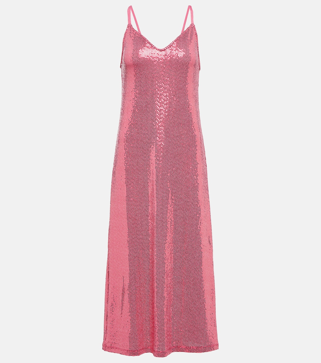 Платье-комбинация с пайетками DODO BAR OR, розовый