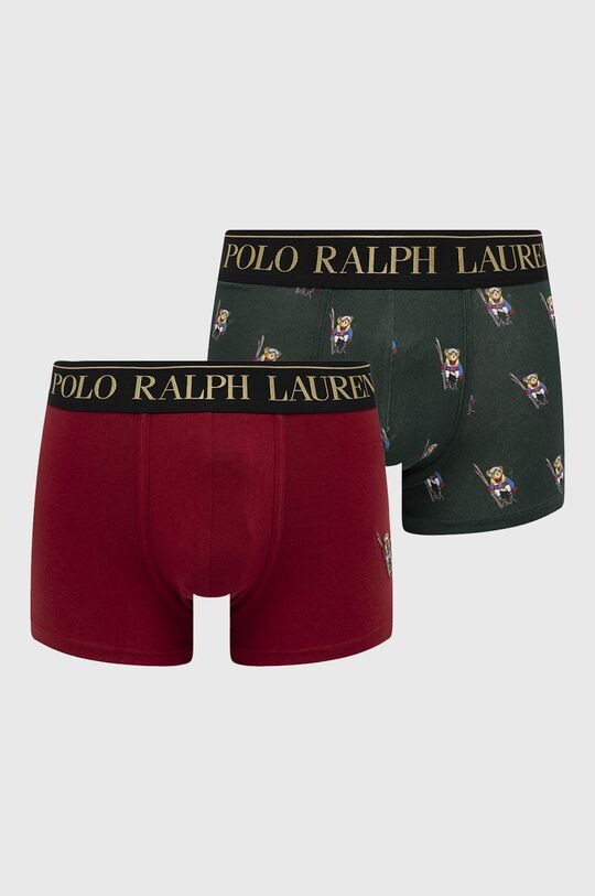

Боксеры (2 пары) Polo Ralph Lauren, мультиколор