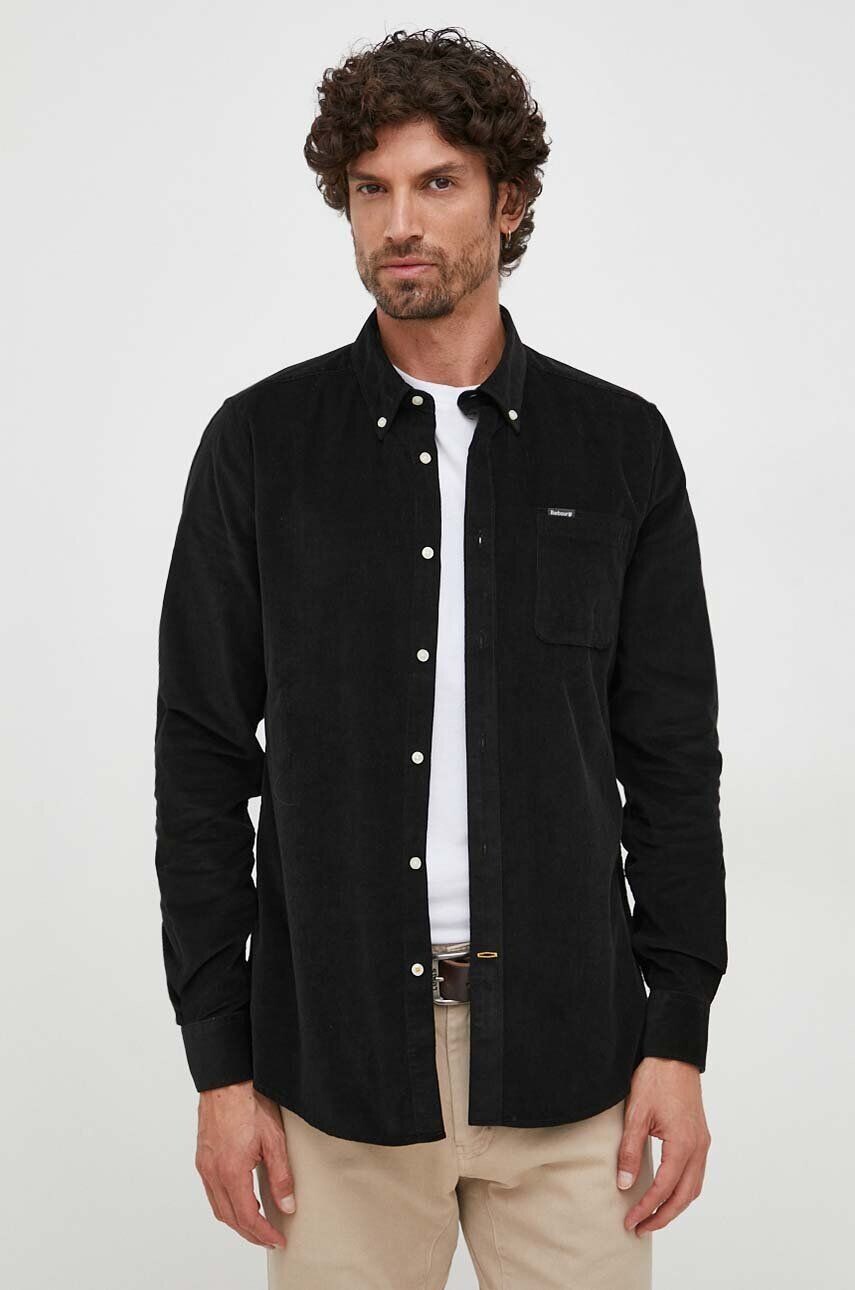 

Рубашка Barbour из хлопка, черный