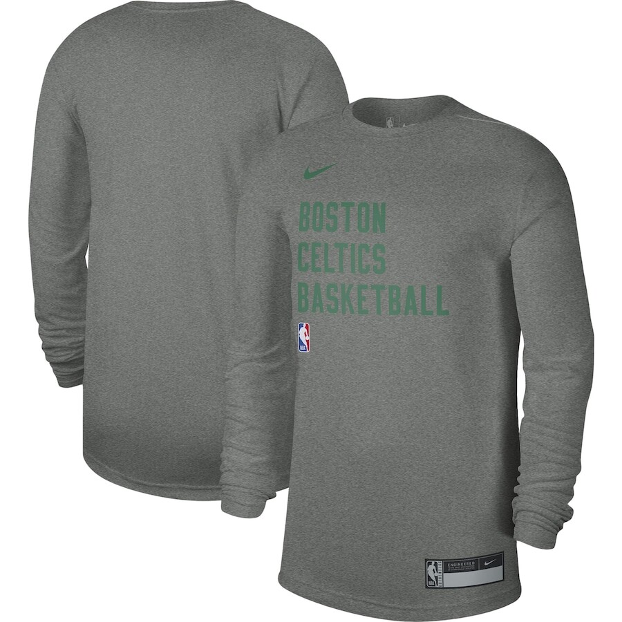 

Футболка с длинным рукавом Nike Boston Celtics, серый