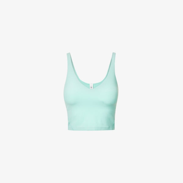 

Укороченный топ Align из эластичной ткани Lululemon, белый