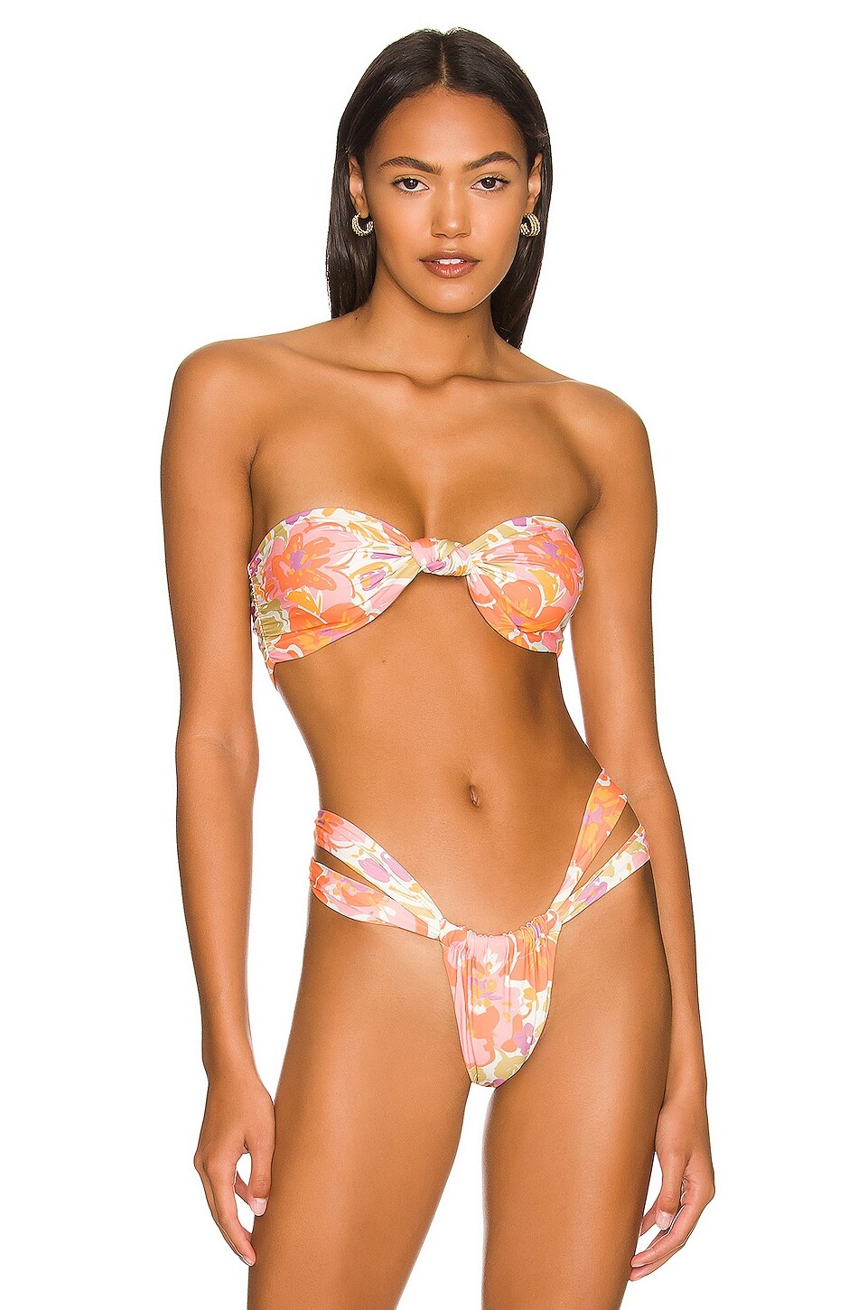 

Топ бикини Stone Fox Swim Lele, цвет Bloom