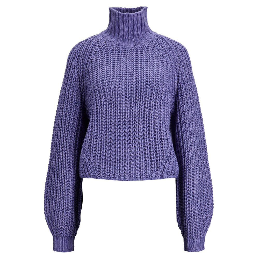 

Свитер Jack & Jones Kelvy Chunk Knit High Neck, фиолетовый