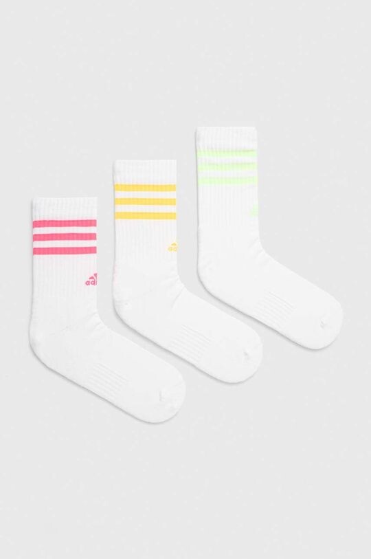 

3 упаковки носков adidas, белый
