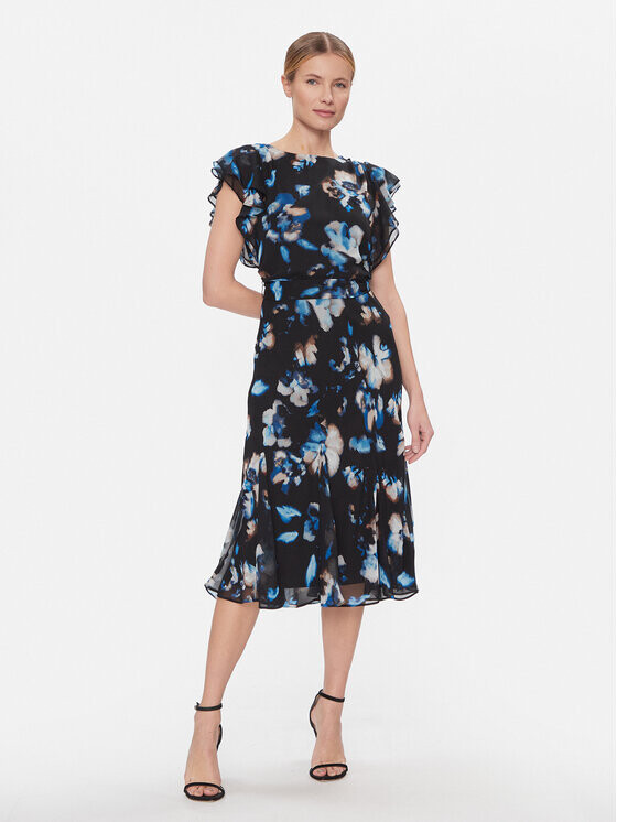

Летнее платье стандартного кроя Dkny, мультиколор