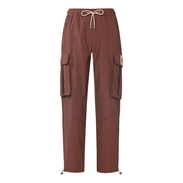 Брюки Men's Air Jordan Flight Heritage Big Pocket Cargo Woven Drawstring Casual Joggers/Pants/Trousers Light Chocolate, цвет light