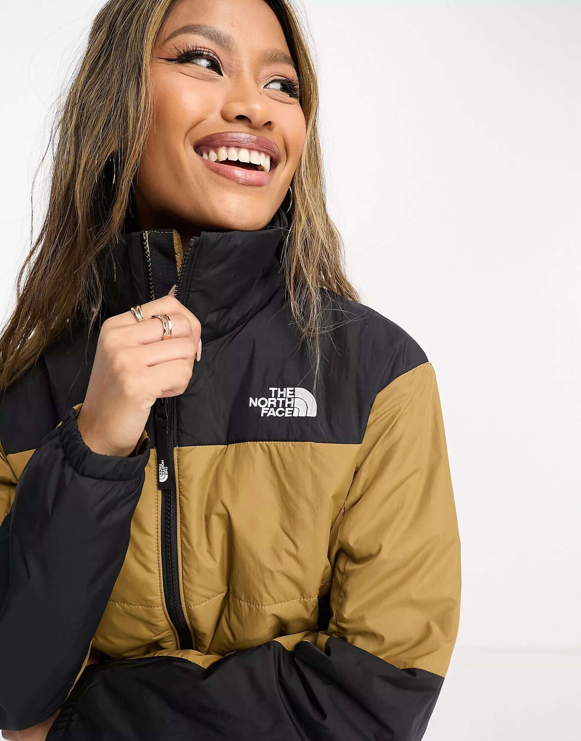 

Легкая утепленная куртка The North Face Gosei коричневого цвета, Коричневый
